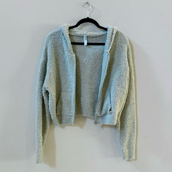 Skims Cozy Knit Bundle- Tank and Hoodie Full Zip Jacket. Sz Small - Picture 9 of 11